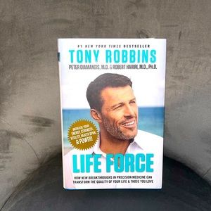 Tony Robbins Life Force hardcover book
